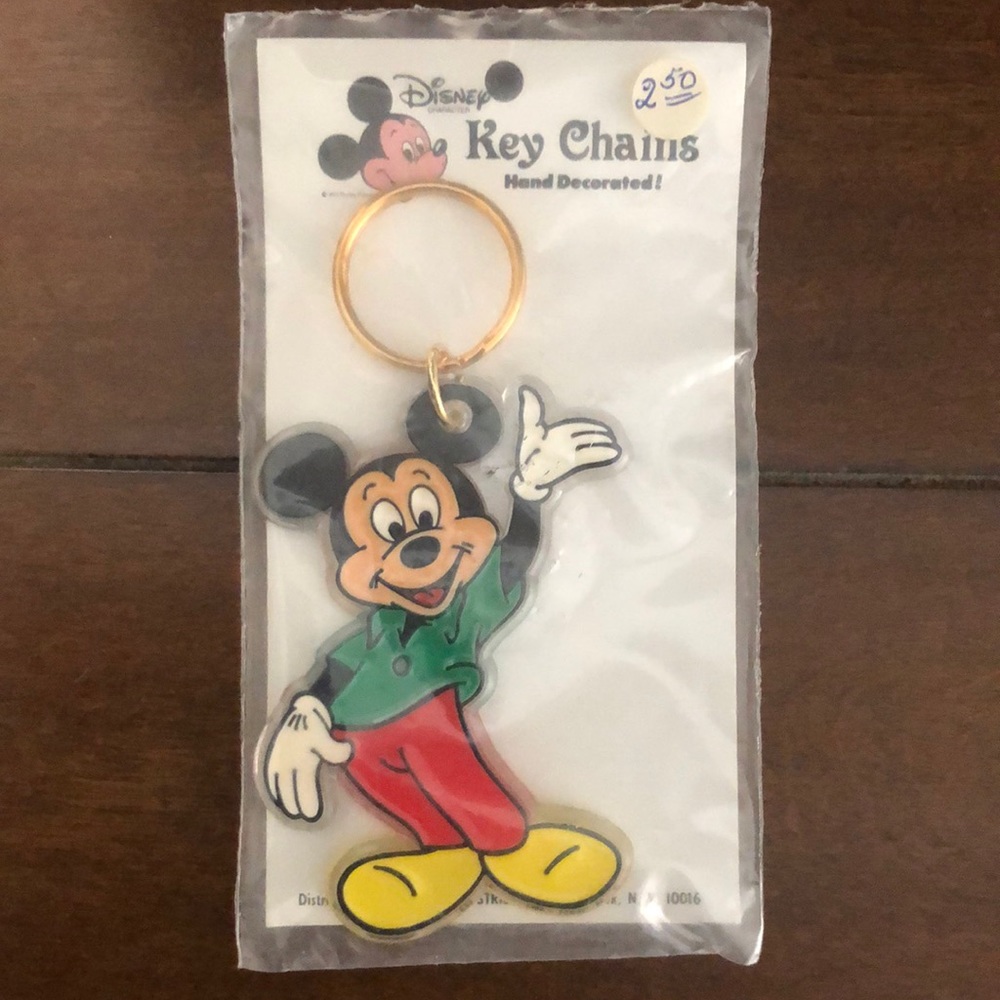 Oh boy, oh boy! 70’s Mickey Mouse Key Chains